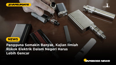 Pengguna Semakin Banyak, Kajian Ilmiah Rokok Elektrik Dalam Negeri Harus Lebih Gencar