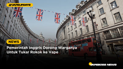 Pemerintah Inggris Dorong Warganya Untuk Tukar Rokok ke Vape