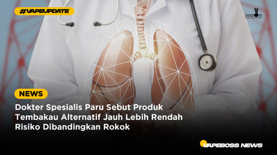 Dokter Spesialis Paru Sebut Produk Tembakau Alternatif Jauh Lebih Rendah Risiko Dibandingkan Rokok