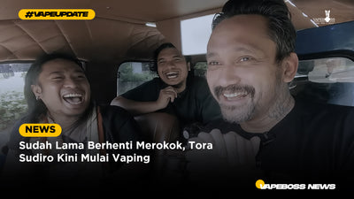 Sudah Lama Berhenti Merokok, Tora Sudiro Kini Mulai Vaping