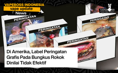 Di Amerika, Label Peringatan Grafis Pada Bungkus Rokok Dinilai Tidak Efektif