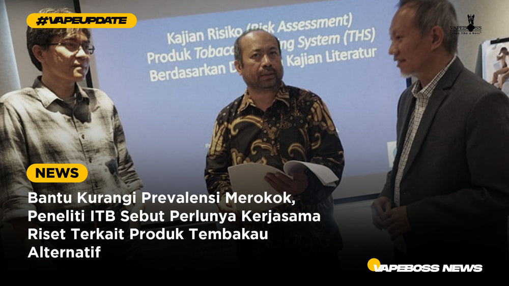 Bantu Kurangi Prevalensi Merokok, Peneliti ITB Sebut Perlunya Kerjasama Riset Terkait Produk Tembakau Alternatif 