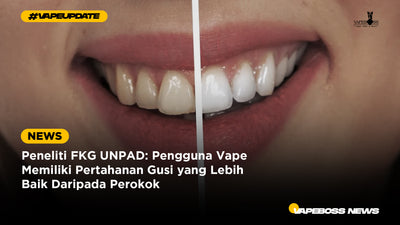 Peneliti FKG UNPAD: Pengguna Vape Memiliki Pertahanan Gusi yang Lebih Baik Daripada Perokok