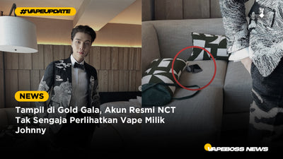 Tampil di Gold Gala, Akun Resmi NCT Tak Sengaja Perlihatkan Vape Milik Johnny