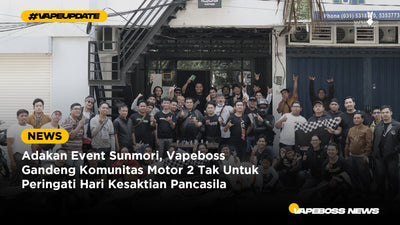 Adakan Event Sunmori, Vapeboss Gandeng Komunitas Motor 2 Tak Untuk Peringati Hari Kesaktian Pancasila