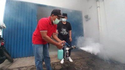 Pria Mantan Sopir di Kudus, Ciptakan Alat Fogging Mini Karena Terinspirasi Oleh Vape