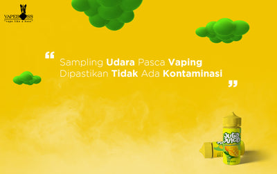 Sampel Udara Pasca Vaping: Tidak Ada Kontaminasi