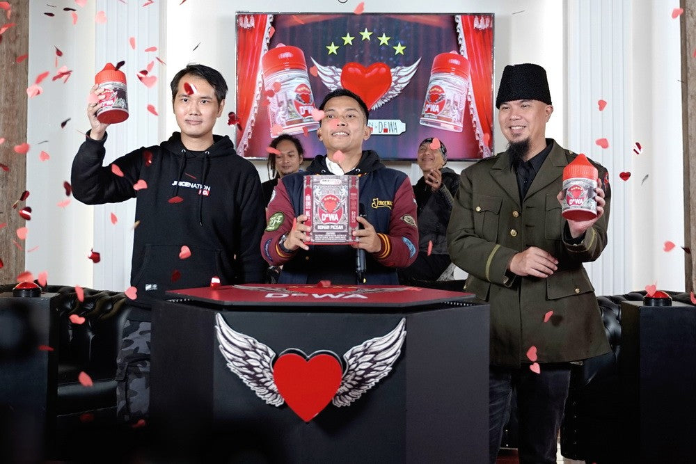Dalam Rangka 30 Tahun Berkarya, Dewa 19 Bersama Juicenation Luncurkan Liquid 