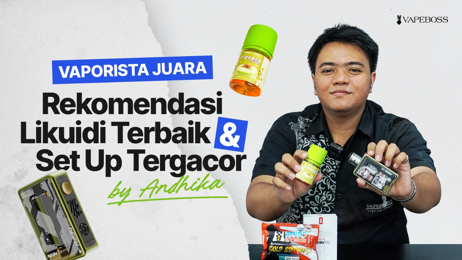 Cara Setting Mod R234 Pro ala Vaporista Vapeboss Menanggal
