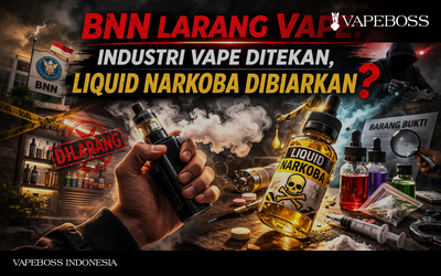 BNN Larang Vape: Industri Vape Ditekan, Liquid Narkoba Dibiarkan?