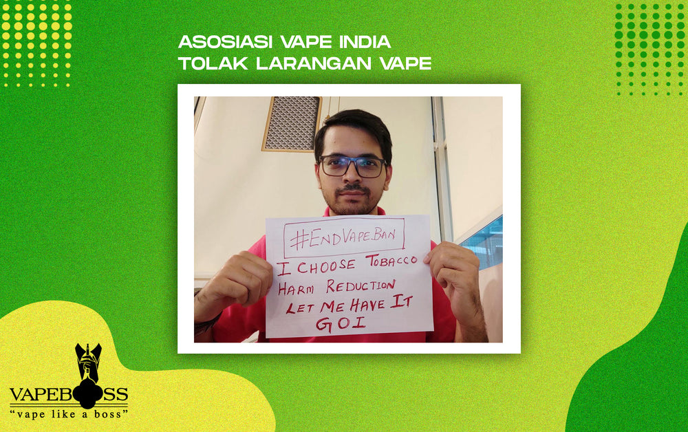 Asosiasi Vapers India Menolak Larangan Rokok Elektrik di India - Ini Melanggar Demokrasi!