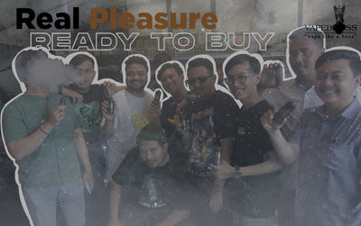 MLI Launching Liquid Real Pleasure - VAPEBOSS READY STOCK!