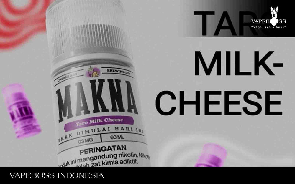 Review Liquid Makna V2 Taro Milk Cheese by Unionlabs