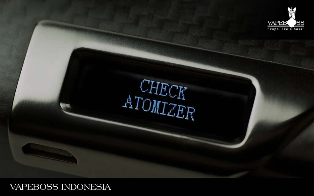 Penyebab dan Cara Mengatasi No Atomizer dan Check Atomizer