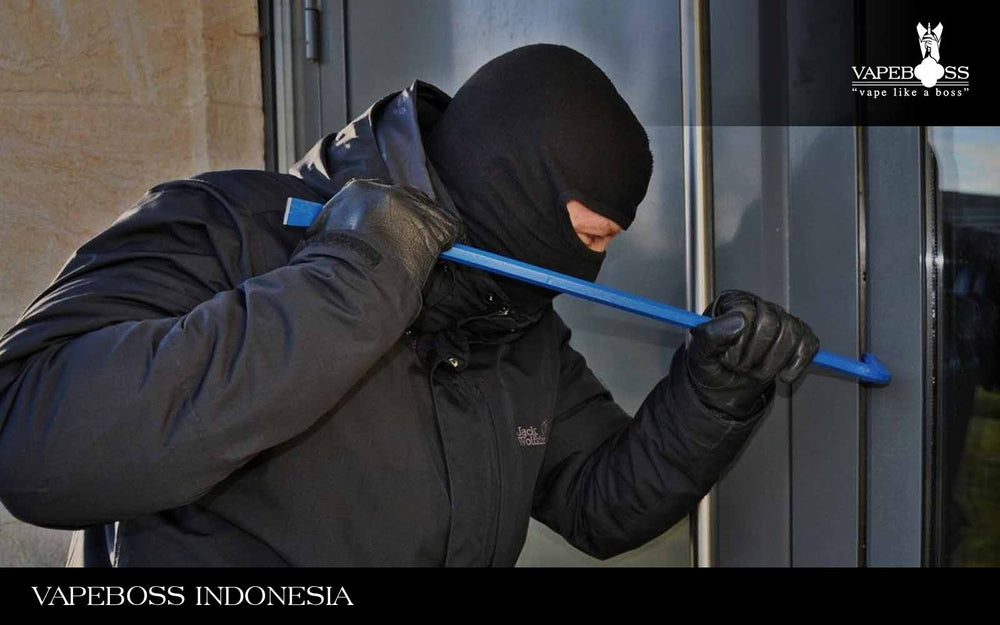Pencuri Bobol Toko Vapeboss Karawaci, Kerugian Mencapai 20 Juta Rupiah