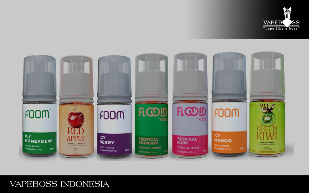 7+ Liquid Fruity Foom Terenak, FOOMers Wajib Coba!