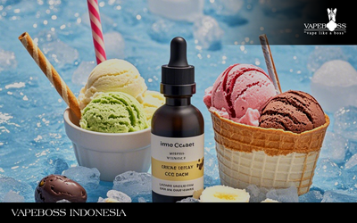 5+ Liquid Ice Cream Freebase, Cocok Buat Selingan!