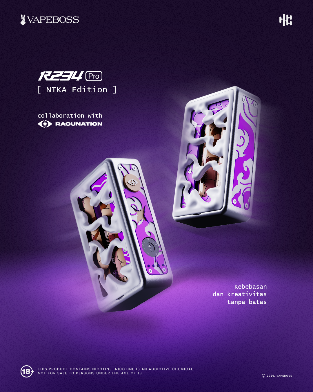 Eksplorasi Desain: Hotcig R234 Pro "Nika" Custom by Racun