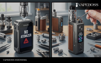 Penyebab dan Cara Mengatasi No Atomizer dan Check Atomizer