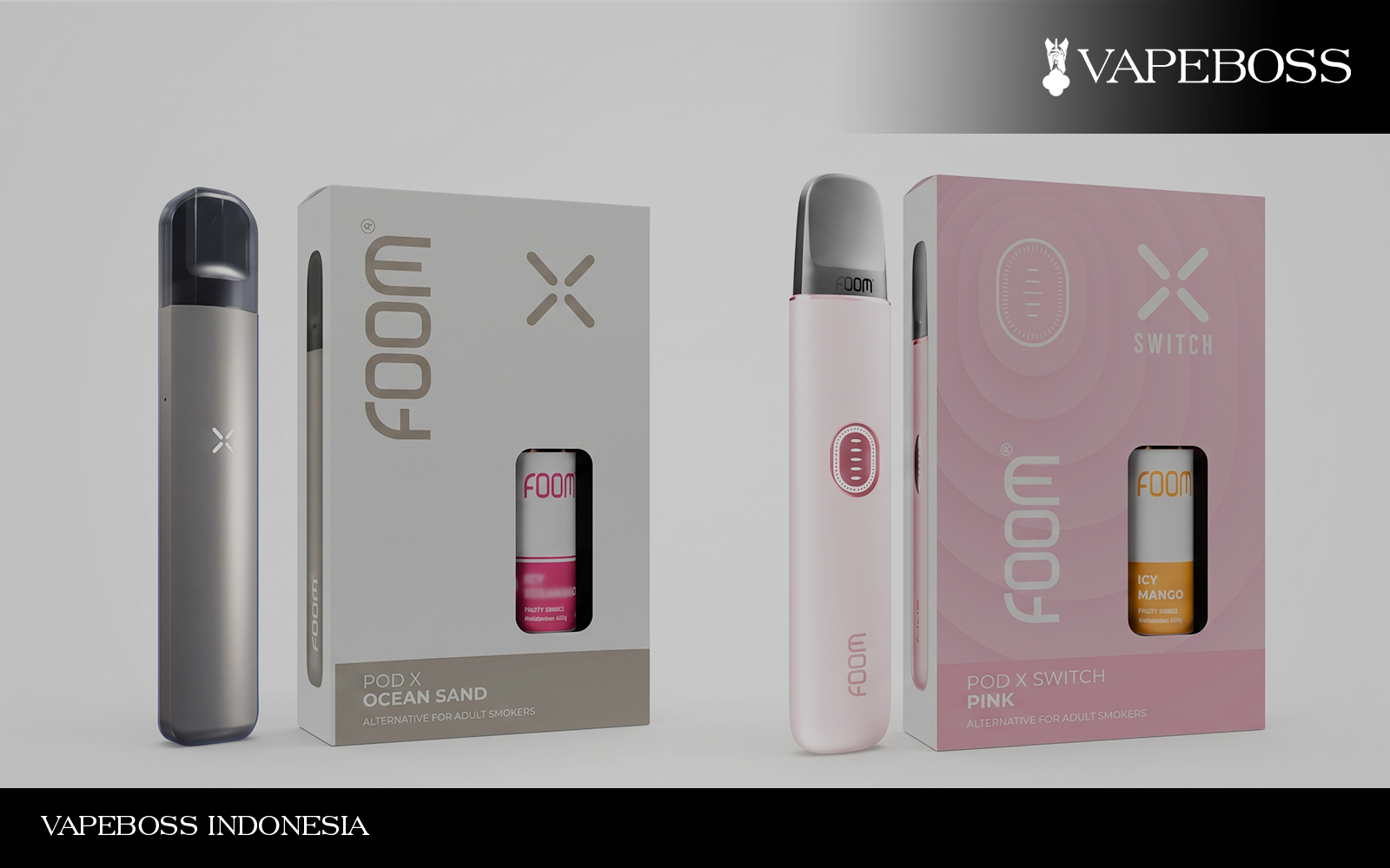 Apa Bedanya Foom Pod X dan Foom Pod X Switch?