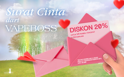 Jangan Kelewatan! Ini 5+ Liquid Terbaik dengan Promo Valentine di Vapeboss!