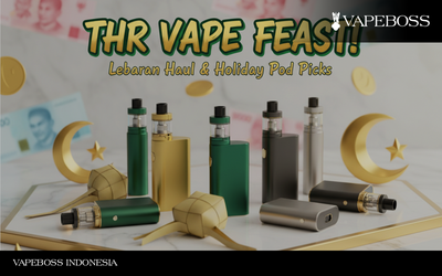 THR Cair, Ini Rekomendasi Pod Vape Ter Worth It Untuk Upgrade!