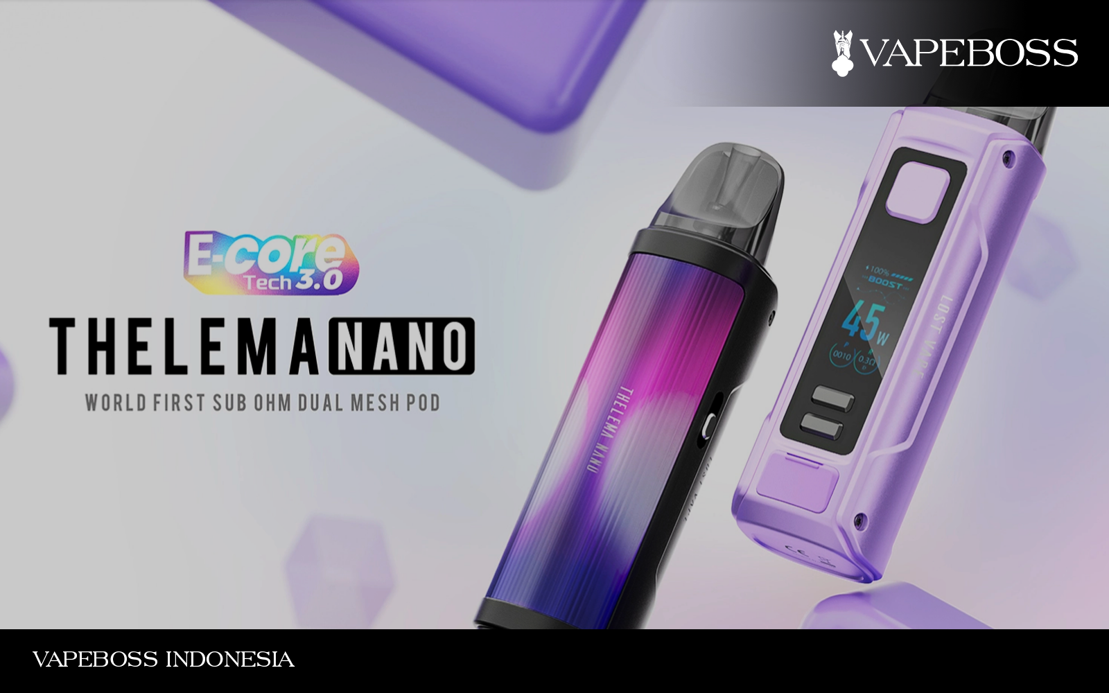 Pod Bisa Meletek? Ini Review Thelema Nano Dual Mesh by Lost Vape!