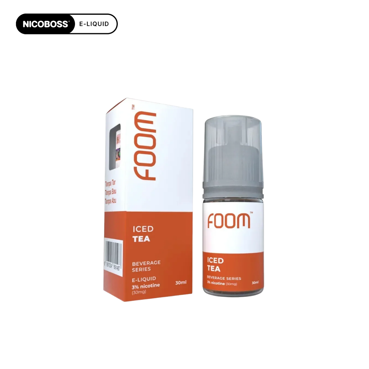 Foom Iced Tea Salt Nicotine 30ml 30mg I Liquid Saltnic
