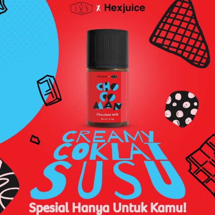 Chocoman Chocolate Milk 60ml by Hex Juice X JVS
