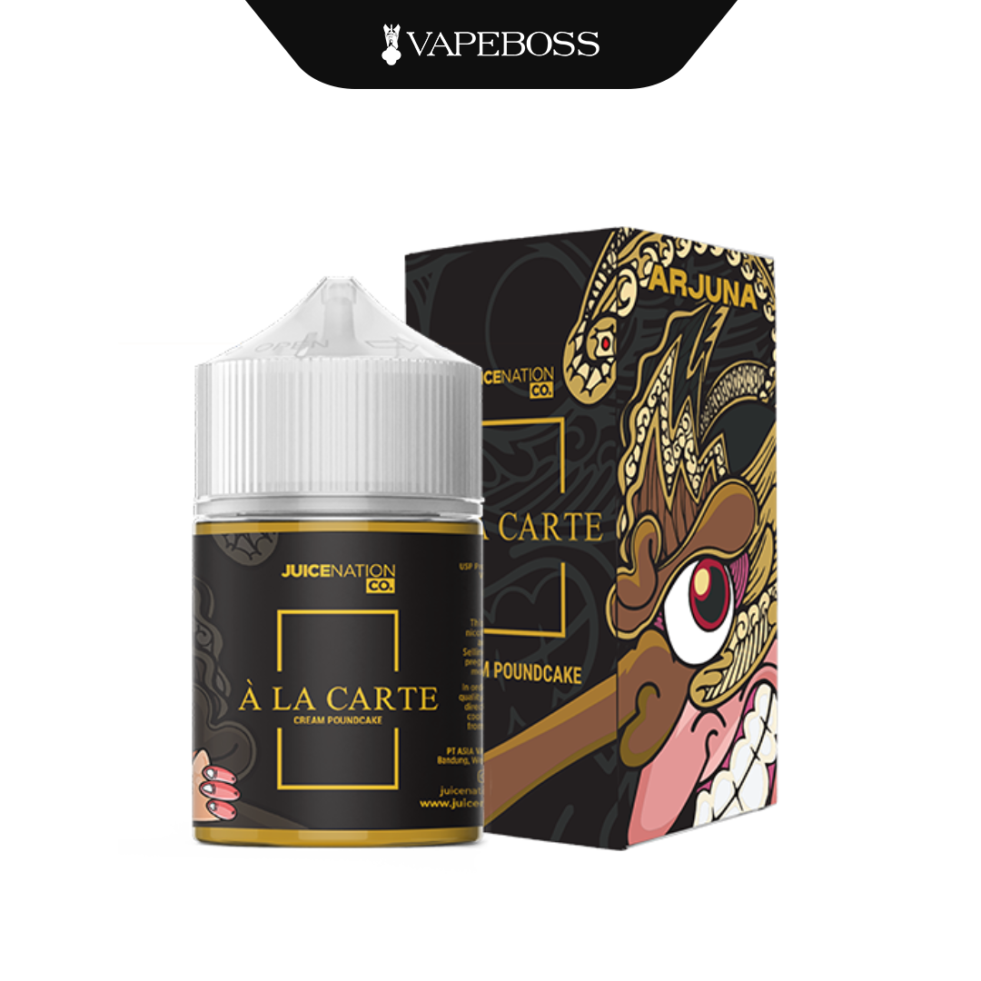 Alacarte Ala Carte Cream Series 60ml by Juicenation | Freebase Liquid