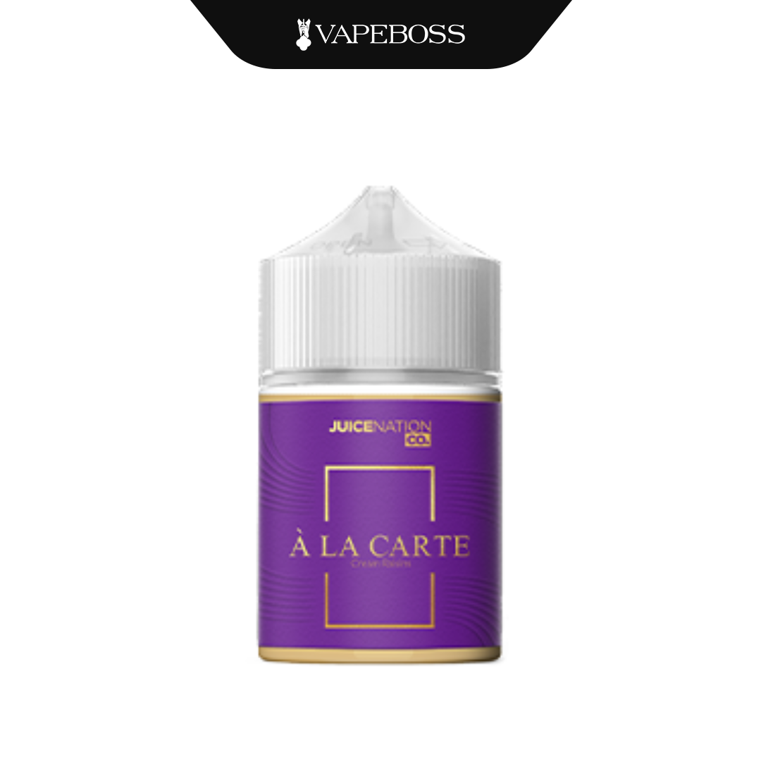 Alacarte Ala Carte Cream Series 60ml by Juicenation | Liquid Freebase
