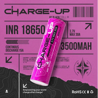 Baterai Charge Up 18650 3500mAh by Blackcell