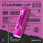 Baterai Charge Up 18650 3500mAh by Blackcell