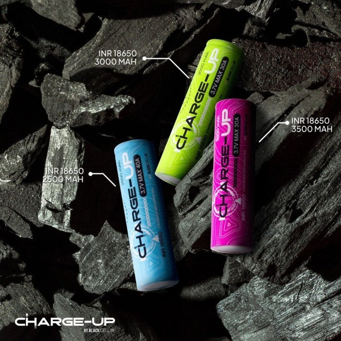 Blackcell 18650 2500mAh Charge Up Battery