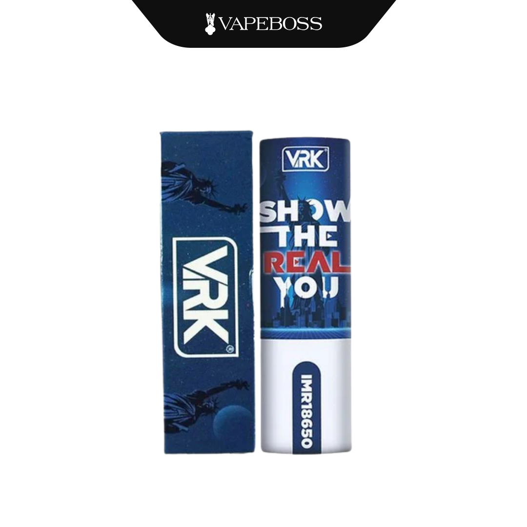 VRK IMR 18650 Blue 3500 mAh Battery Show The Real You by VRK USA