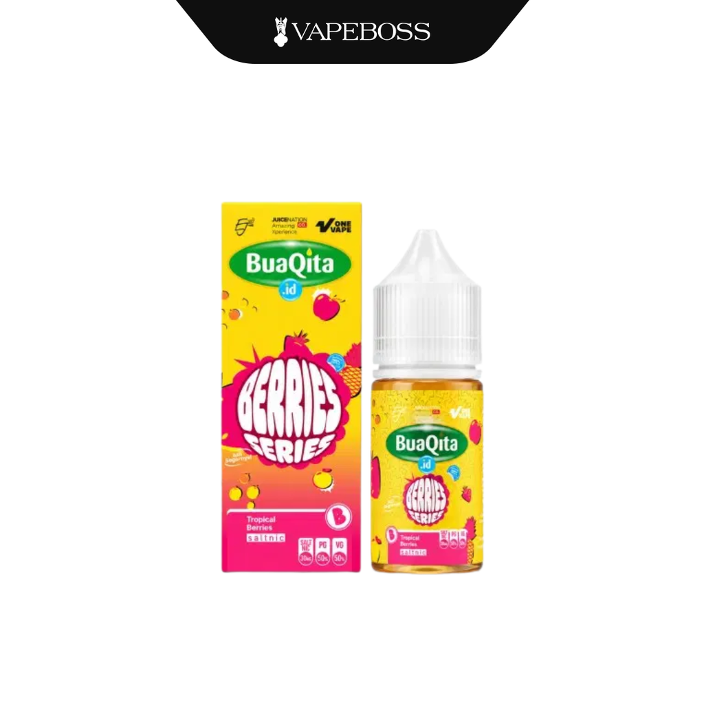 Juicenation Buaqita Berries Series Salt Nicotine 30ml I Liquid Saltnic