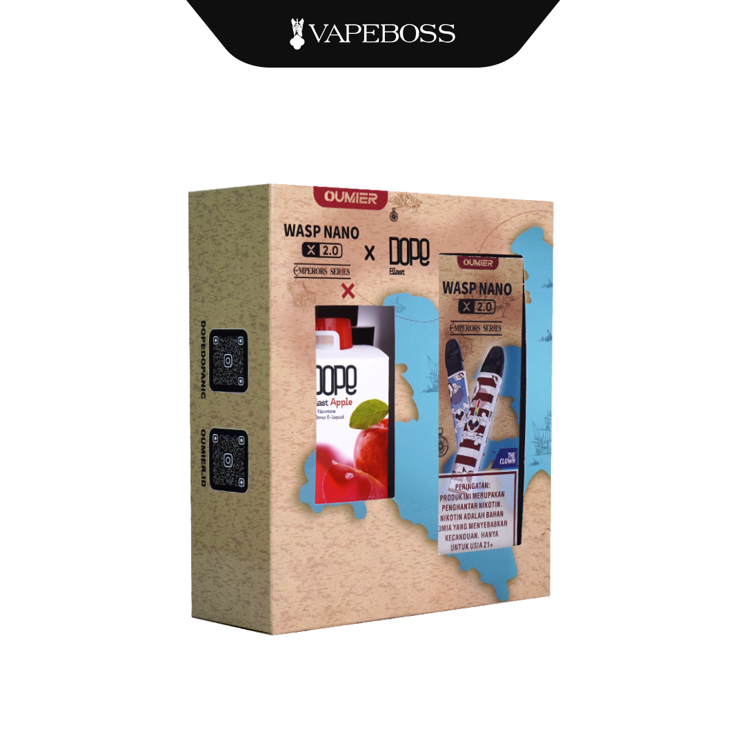 Oumier Wasp Nano X 2.0 Emperors Series Pod Kit X Dope Blast