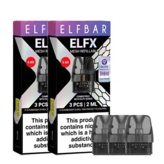 Cartridge Elfbar Elfx Pod Replacement Authentic by Elfbar