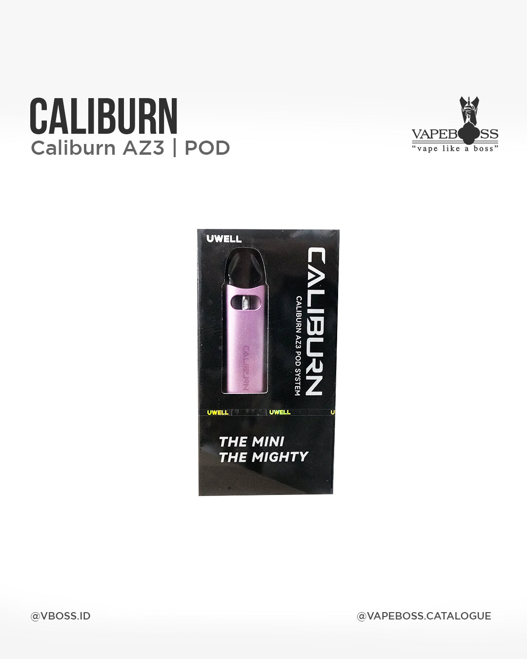 Caliburn AZ3 17W 750mAh Pod Kit Authentic By Uwell