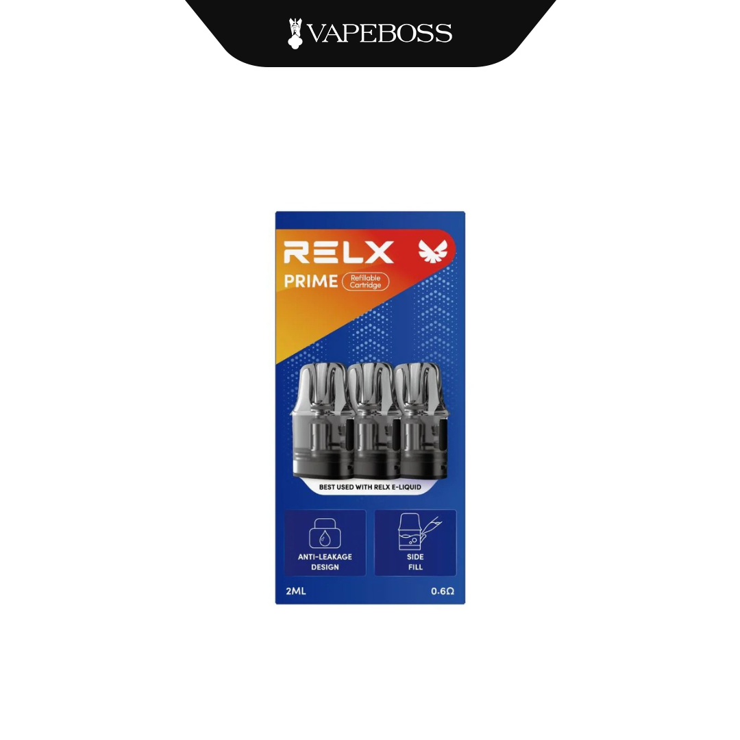 Cartridge Relx Prime 2ml Refillable Authentic