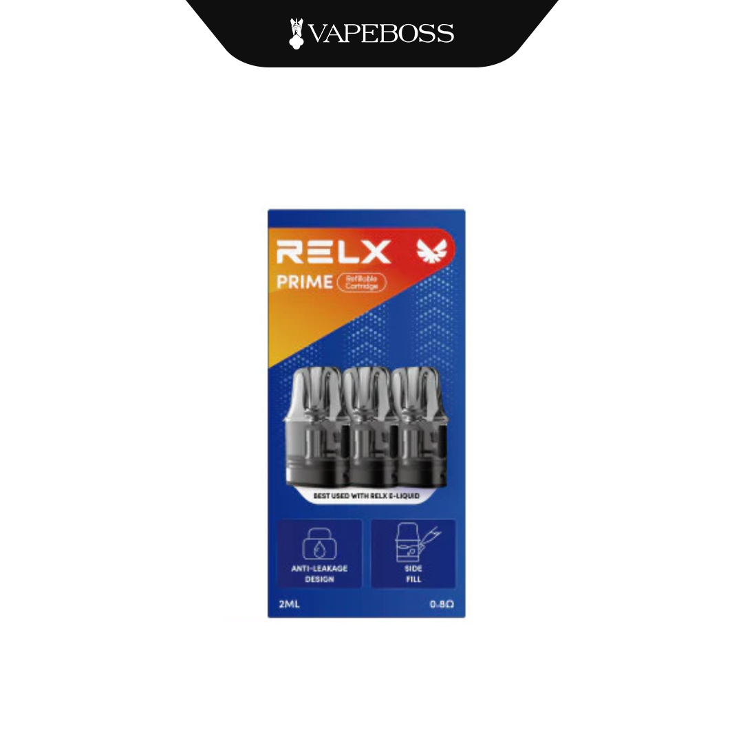 Cartridge Relx Prime 2ml Refillable Authentic