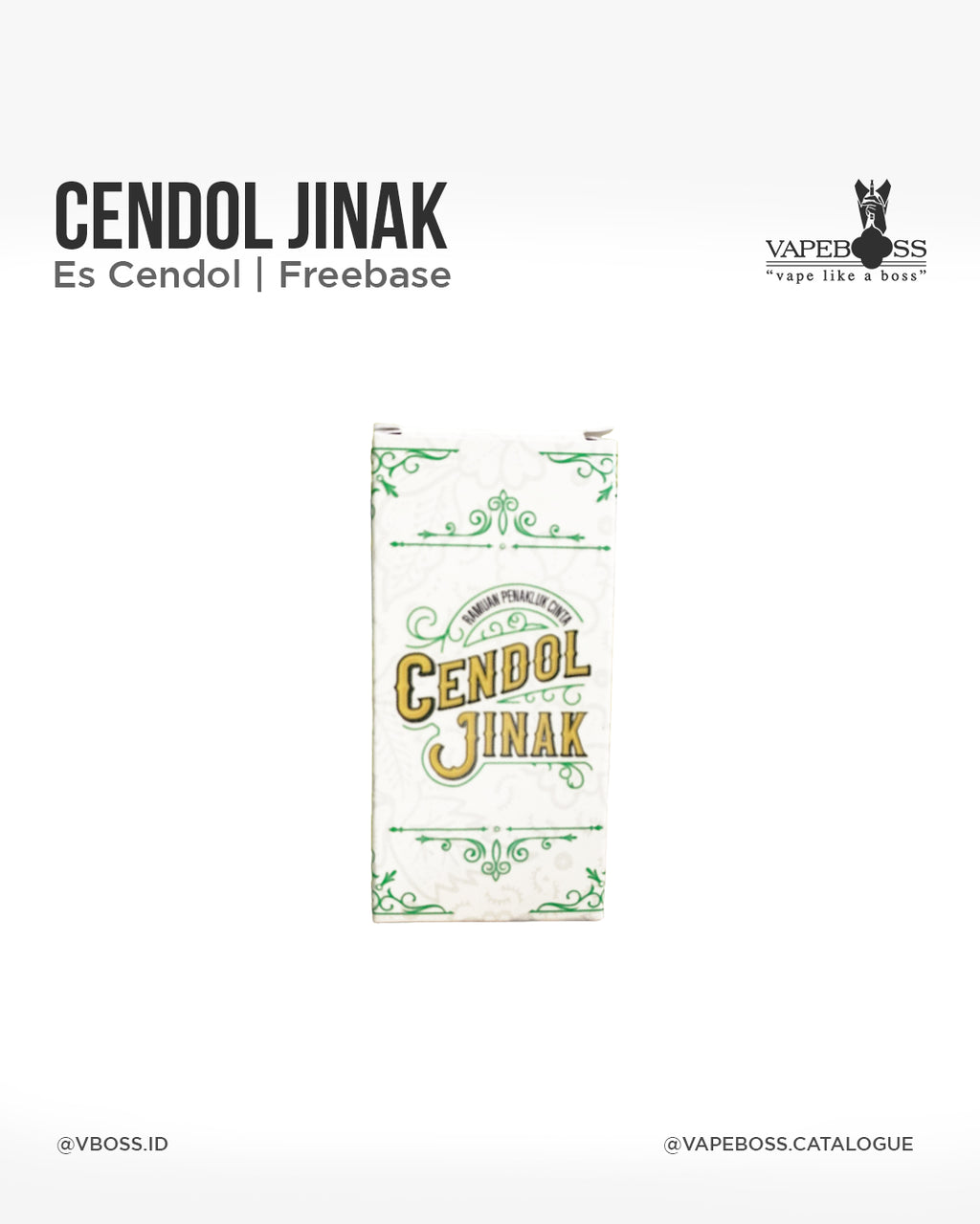 Cendol Jinak 60ml by Koko Sarang x Mildos | Liquid Freebase