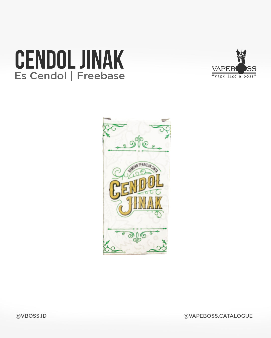 Cendol Jinak 60ml by Koko Sarang x Mildos | Liquid Freebase