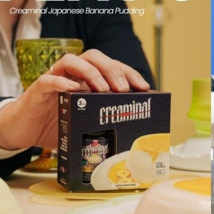 Creaminal Japanese Banana Pudding 60ml by Badass x Unwise
