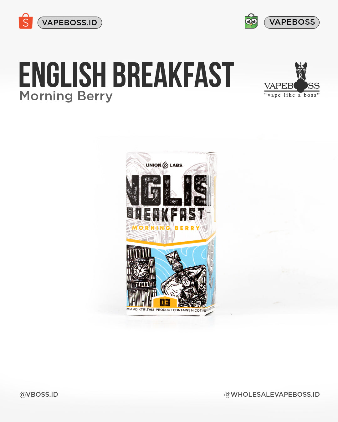 English Breakfast Morning Berry 60ml by Unionlabs – Vapeboss