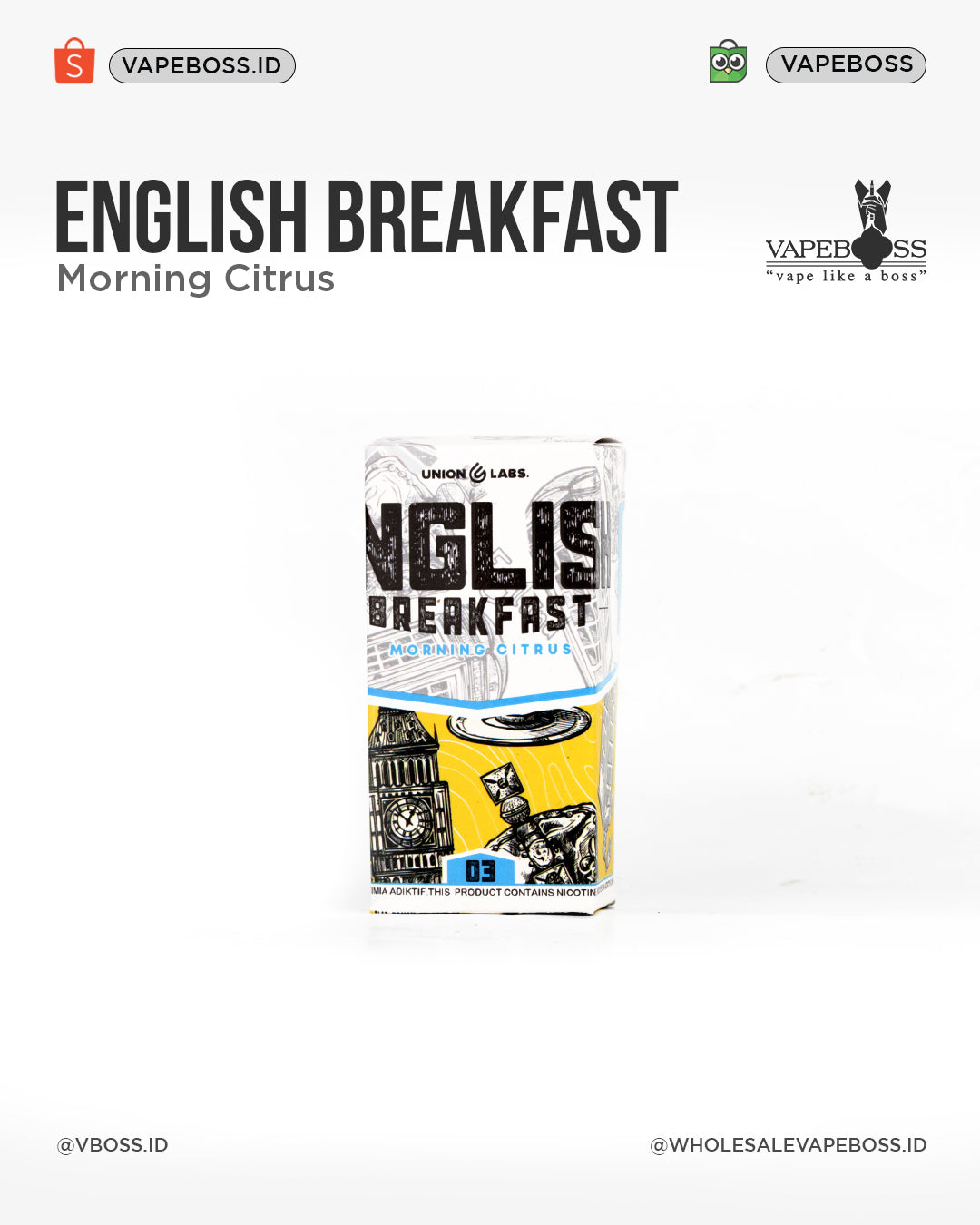 English Breakfast V2 Morning Citurs 60ml by Unionlabs