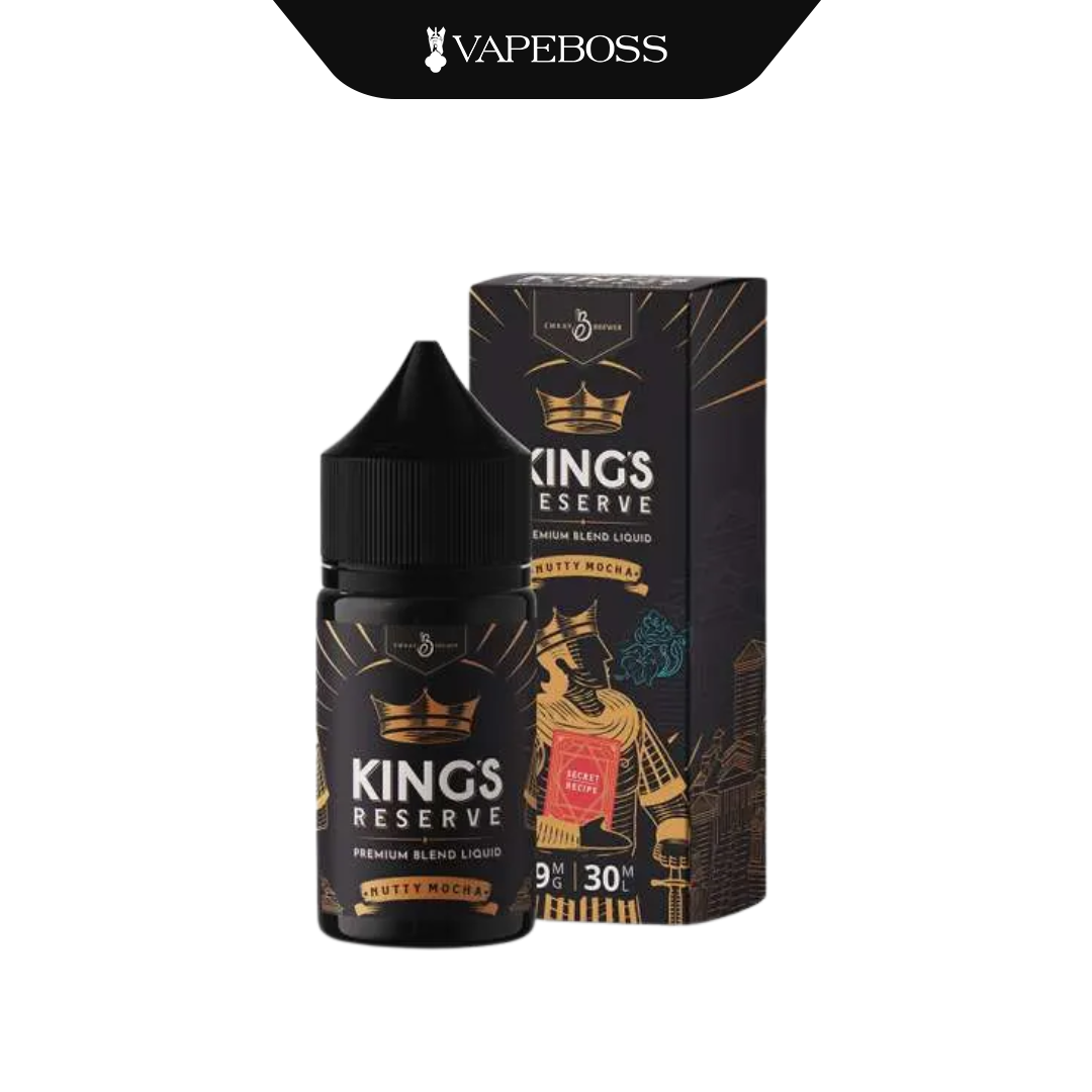 Emkay Kings Reserve Nutty Mocha Salt Nicotine 30ml I Liquid Saltnic