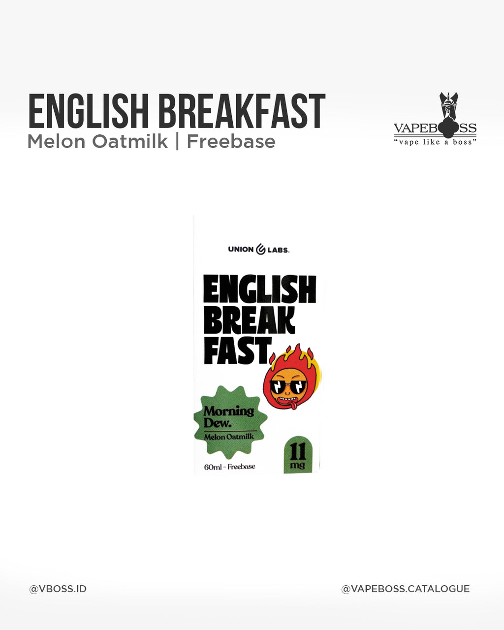 English Breakfast Series 60ml 11mg by Unionlabs