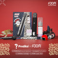 Foom Pod X The Prediksi Absolute Black Bundling Foom Salt 15ml 30mg by Foom Lab