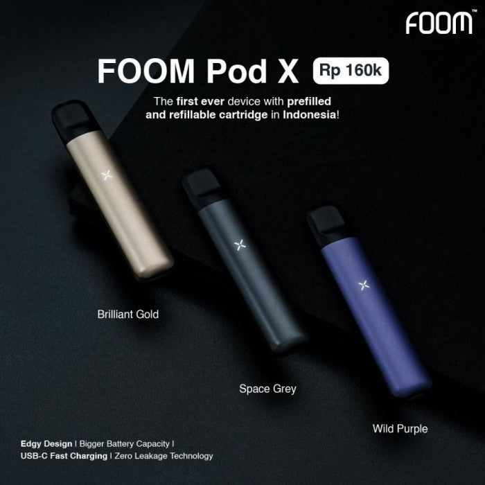 Foom Pod x Kit 580mAh Authentic by Foom